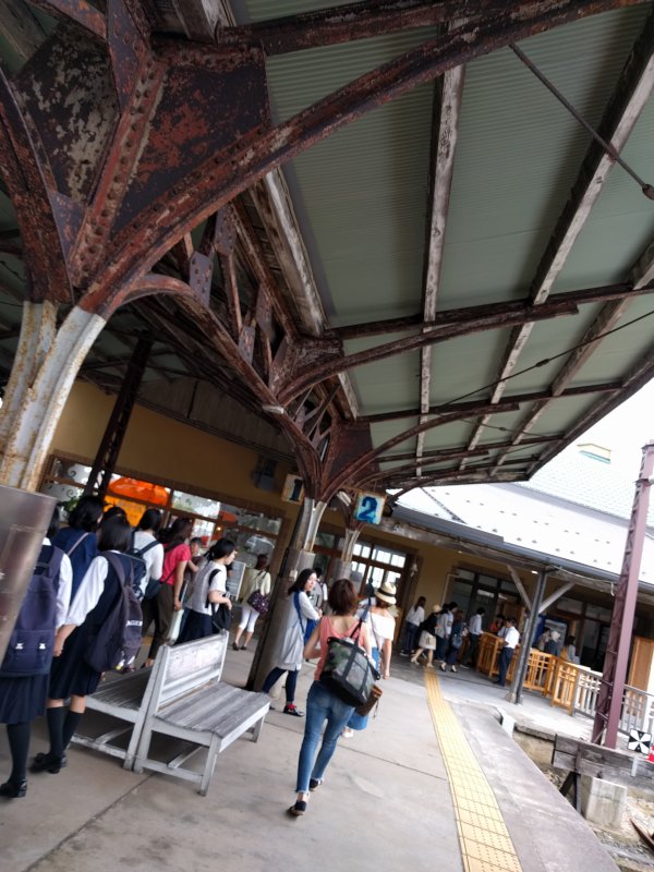 駅舎の風景