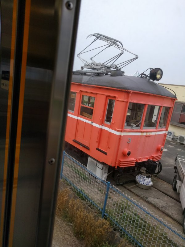 古い電車