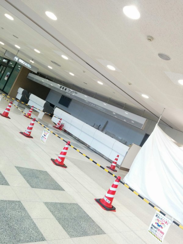 国際線カウンター