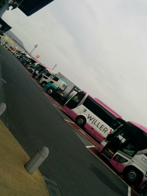 大型車両駐車場
