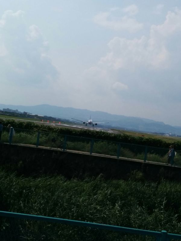 飛行機の撮影３