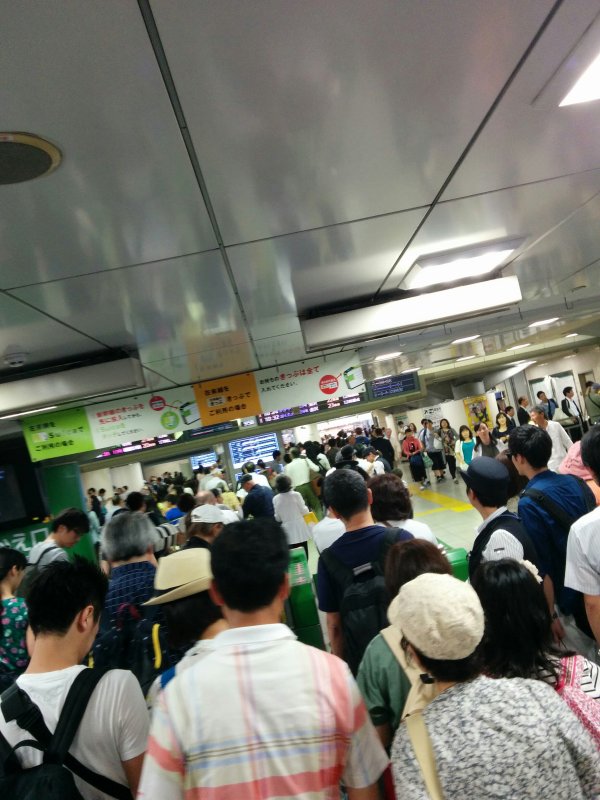 現在の改札口状況
