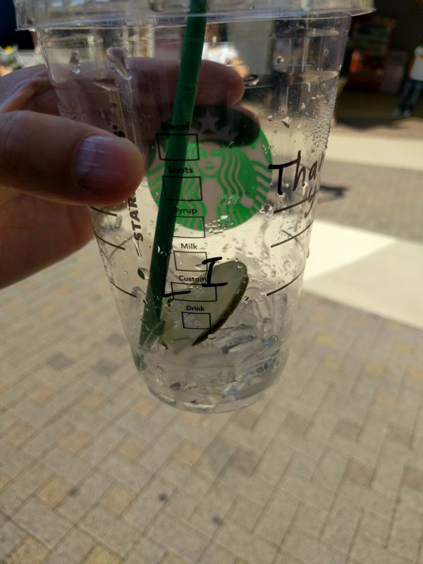 ドリンク終了