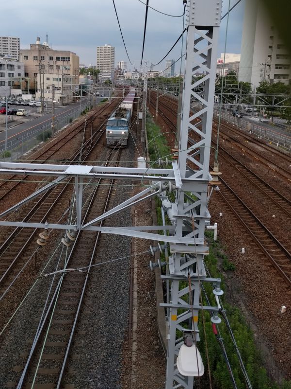 高架橋からの撮影