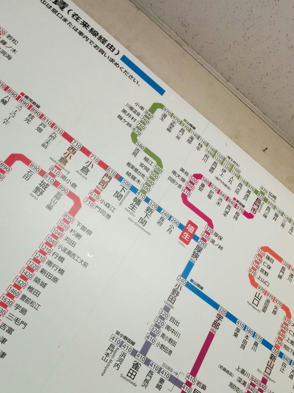 運賃表