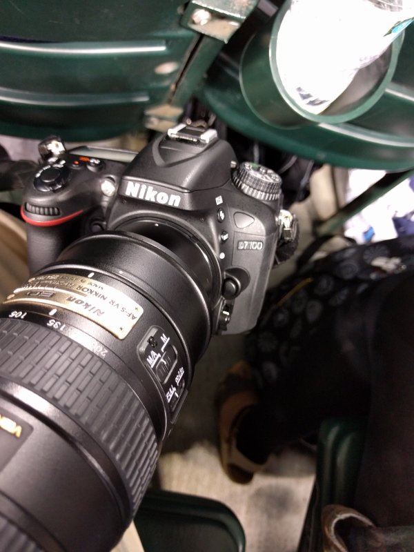 本日の撮影機材