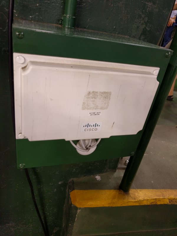 球場内の無線LANシステム