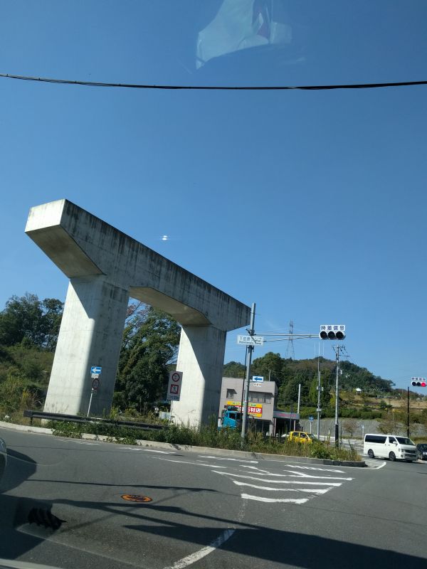 下田原近辺の道路
