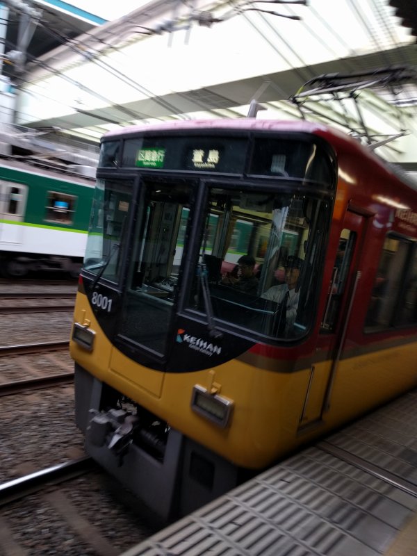 本日の通勤電車