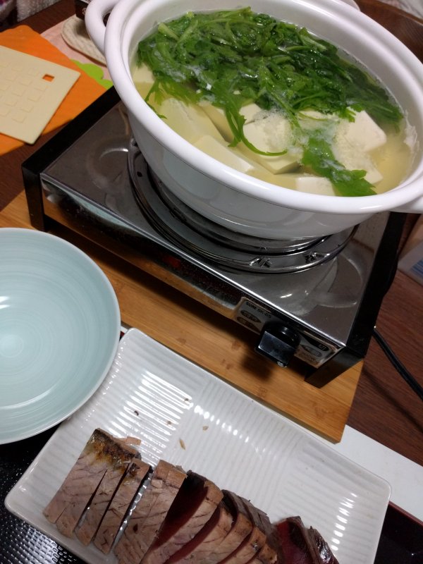 本日の夕食