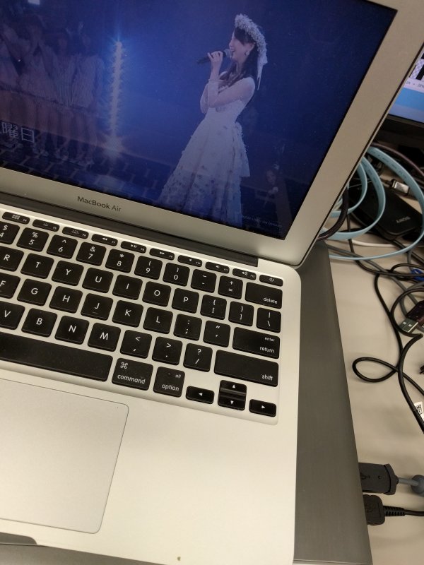 Macbook Airのパームレスト