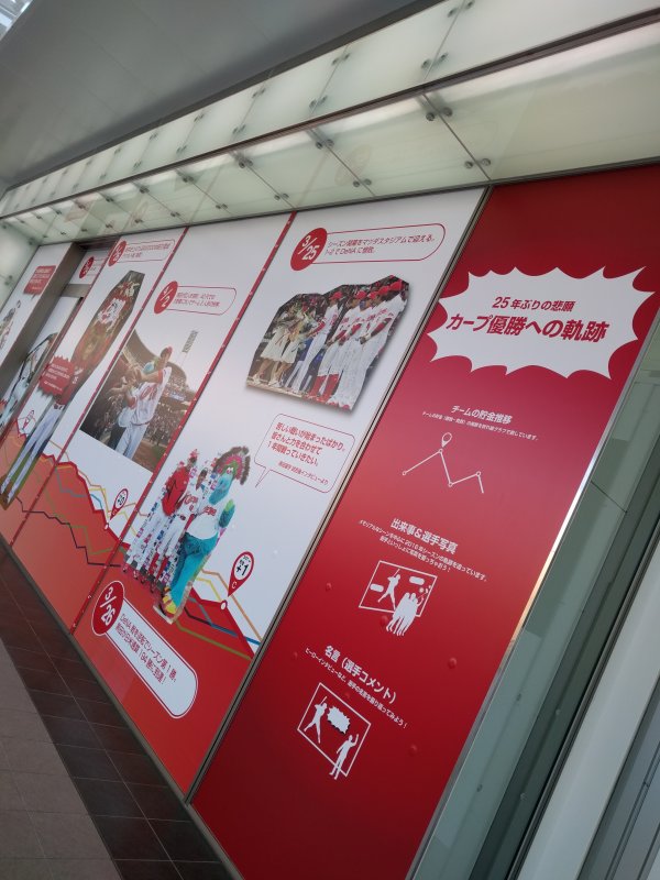 壁面展示