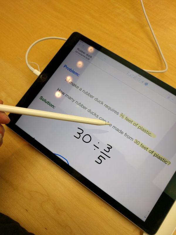 iPad ProとApple Pencil