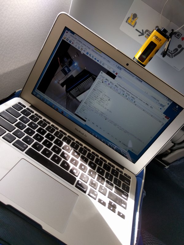 パソコンで作業