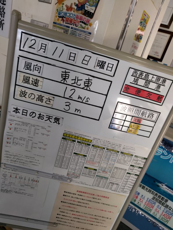 西表島便
