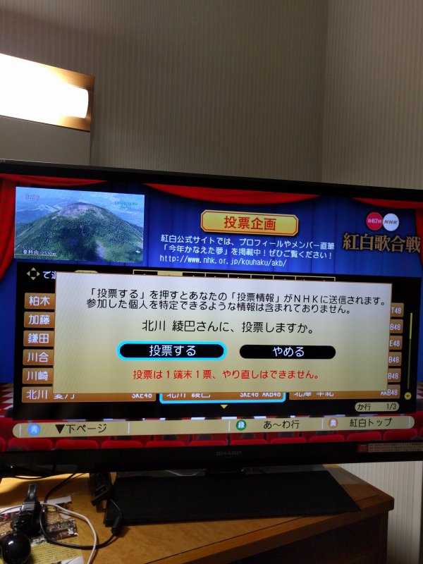 投票候補メンバー
