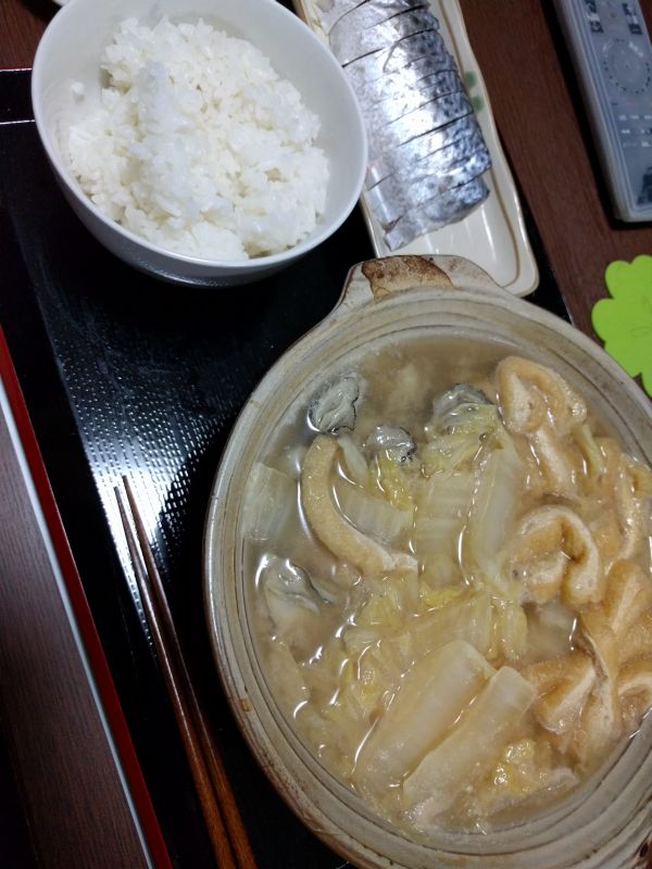 本日の夕食