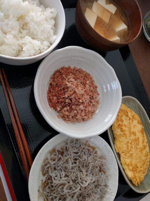 本日の朝食兼昼食