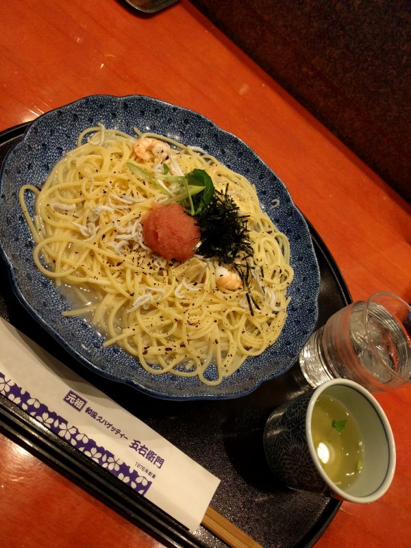 本日の朝食兼昼食