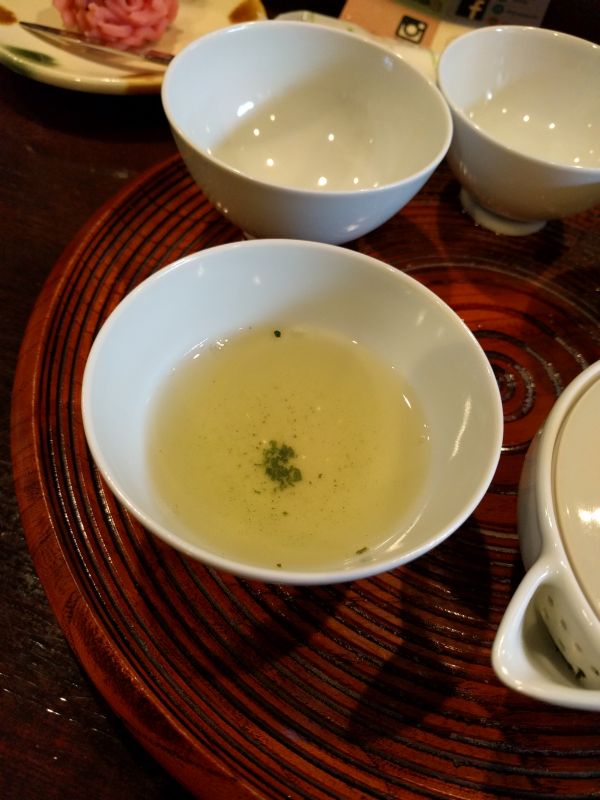 １煎目のお茶