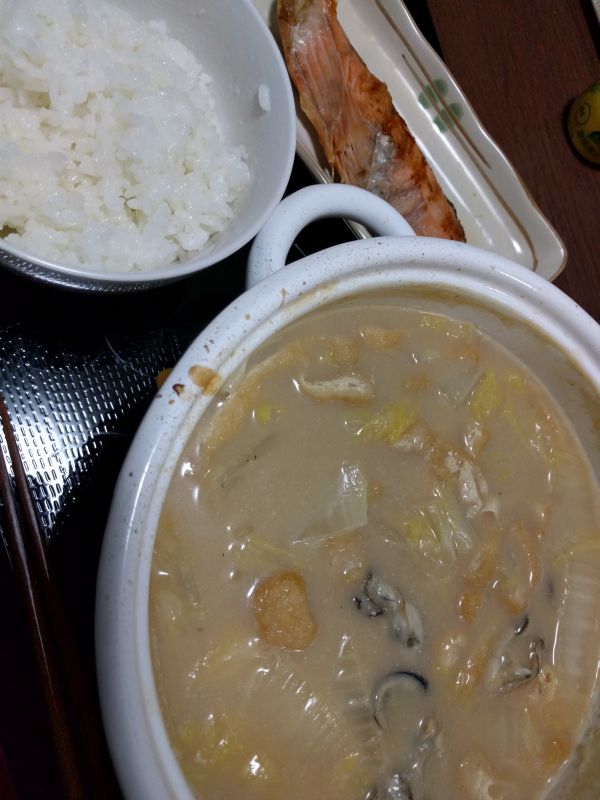 本日の夕食