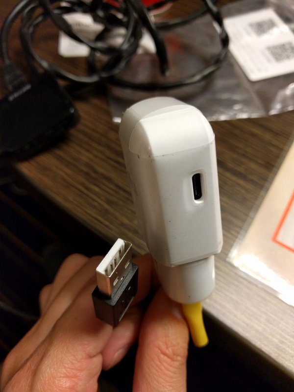 USBのコネクタ