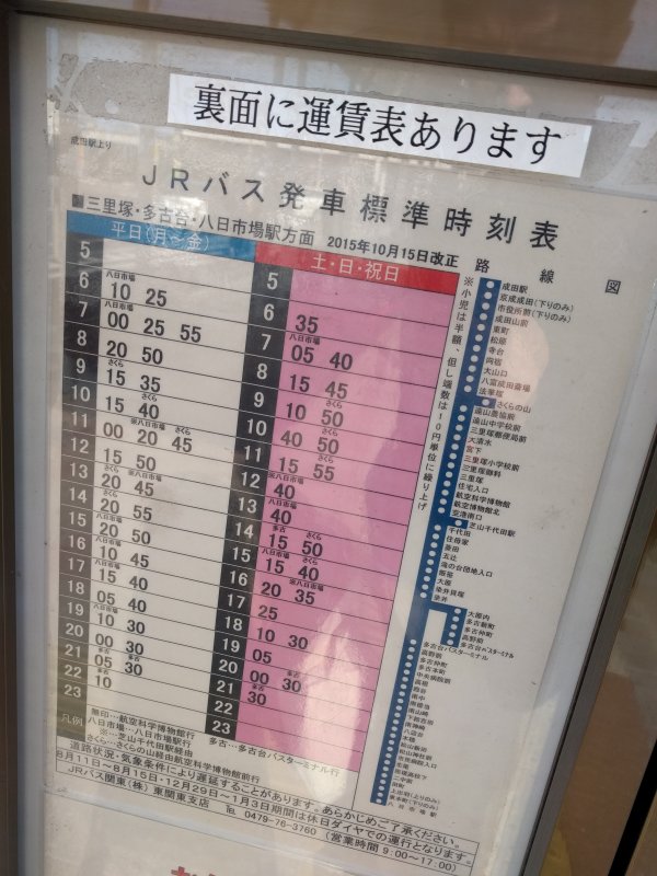 １時間に２本