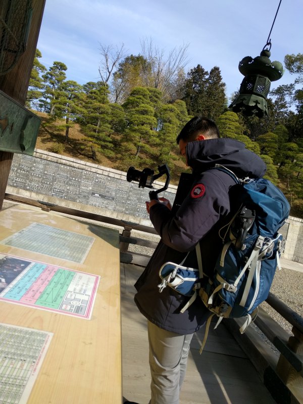 スタビライザー利用で撮影