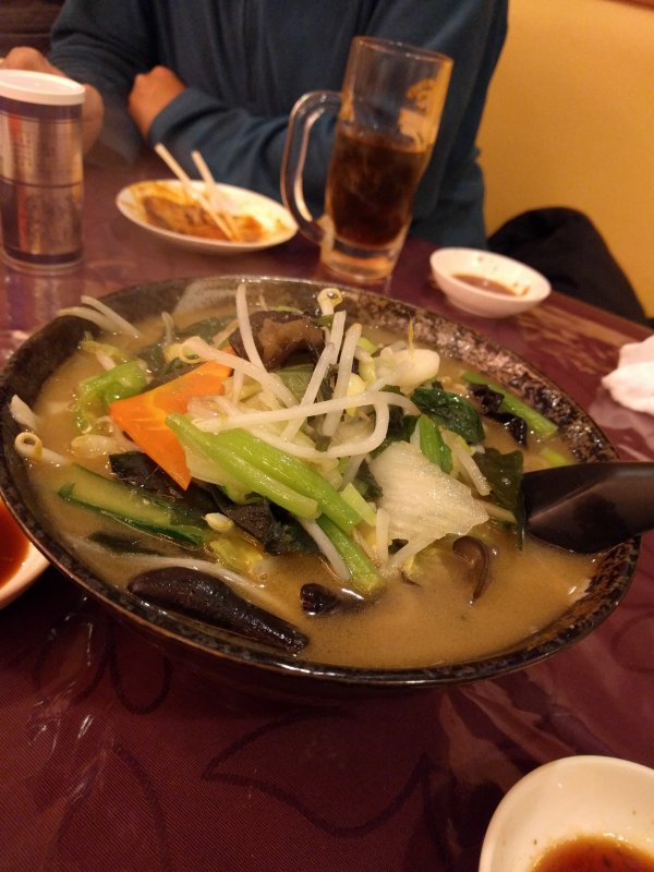 野菜刀削麺