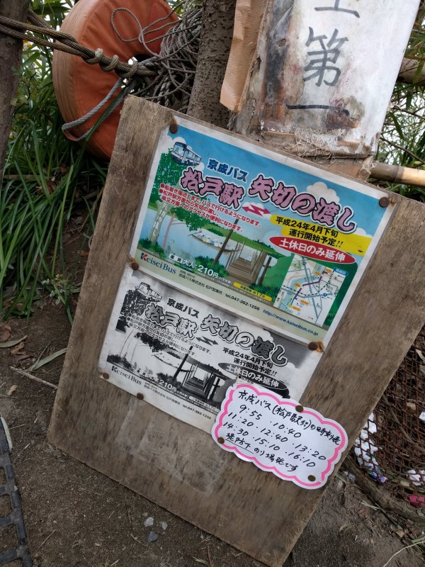 松戸行きバス