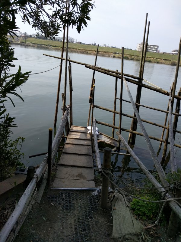 千葉側の桟橋