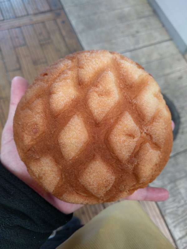 メロンパンのサイズ