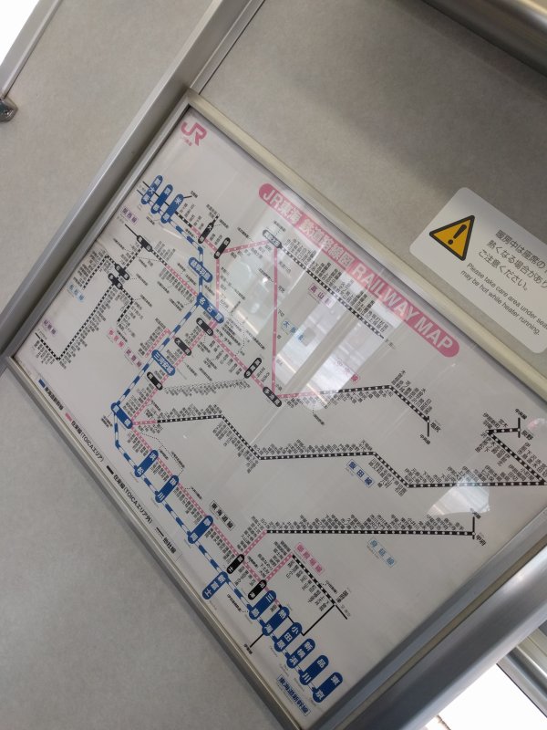 JR東海の鉄道路線図