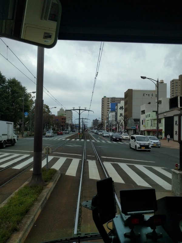 運転席からの風景