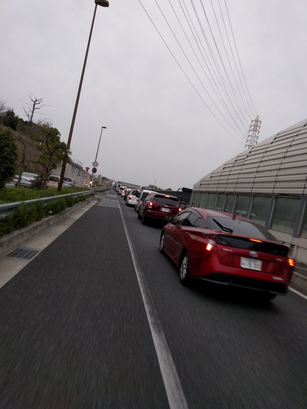 ホームセンター渋滞