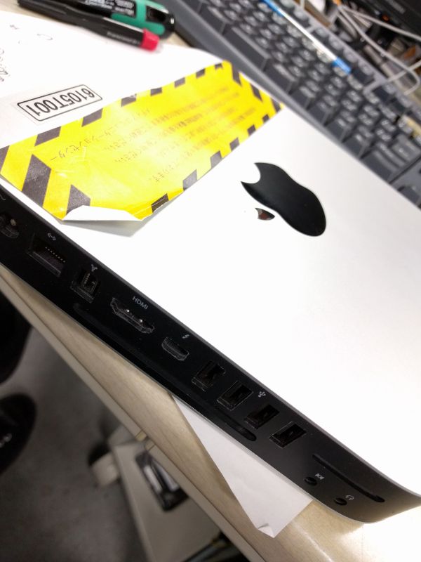 調子の悪いMac mini