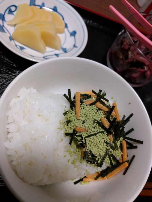 本日の夜食