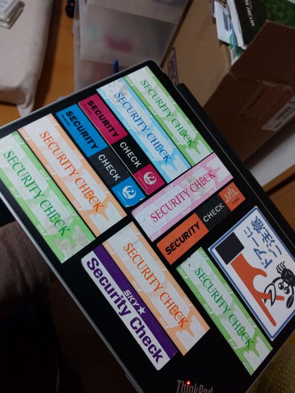 昔のメインノートパソコン