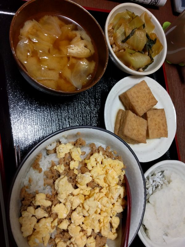 本日の夕食