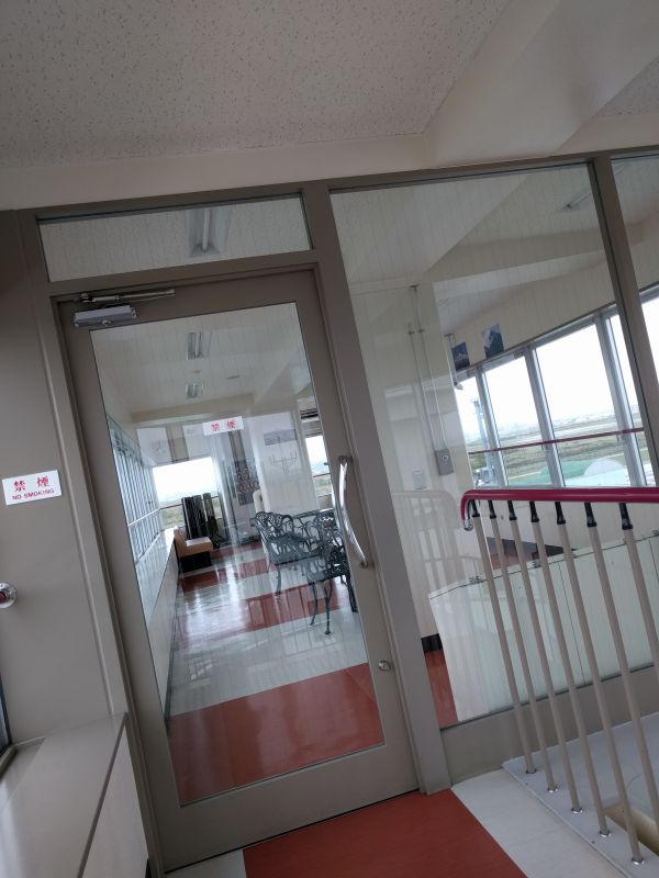 展望デッキ入口
