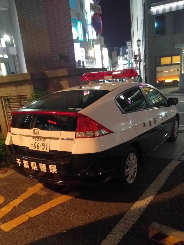 千葉県のパトカー