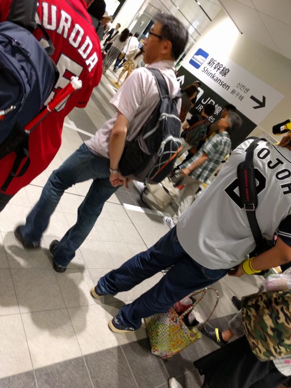 本日の改札口
