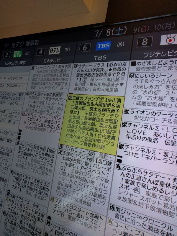 王様のブランチ