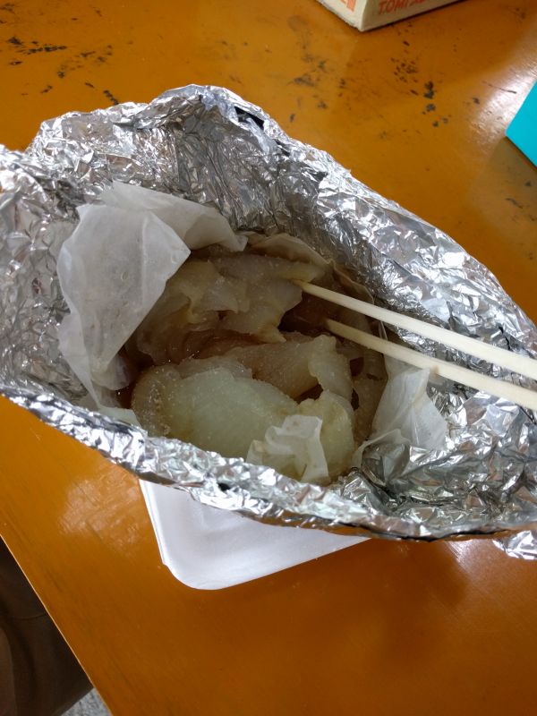 ホイル焼きの中身