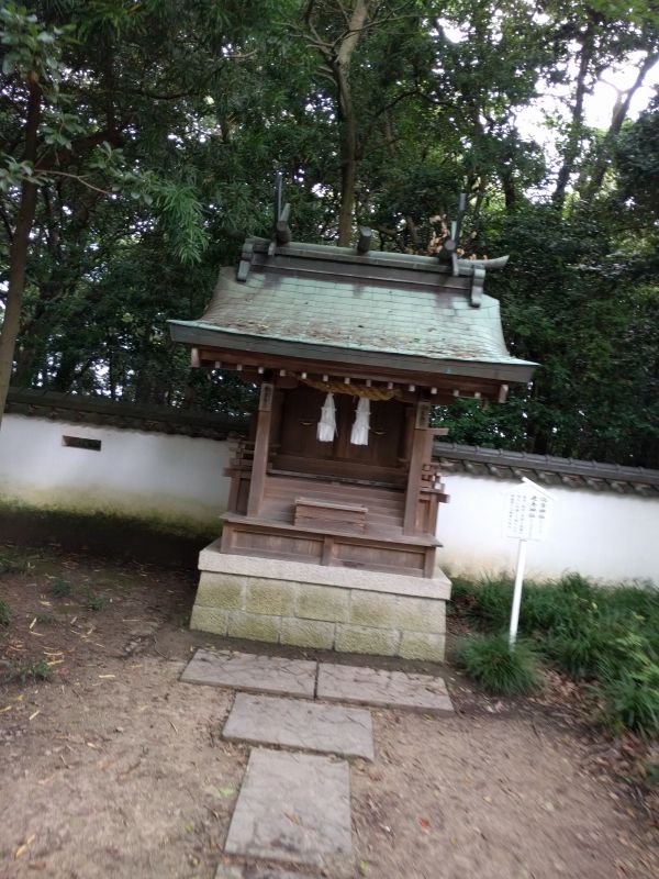 住吉神社と鹿島神社の全景