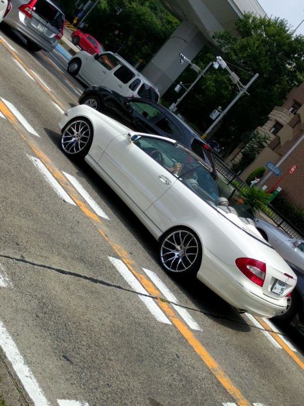 颯爽と運転