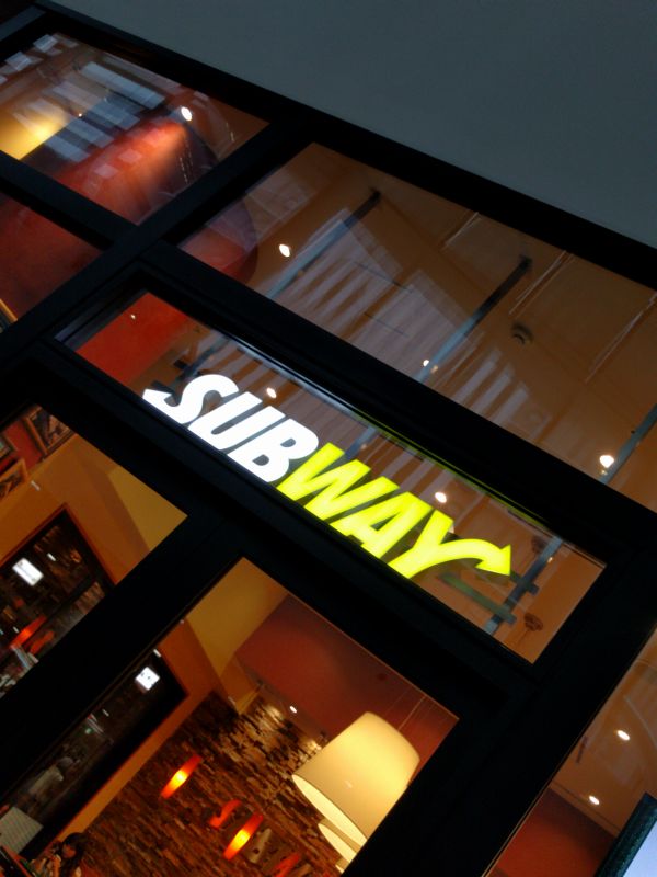 SUBWAY来店