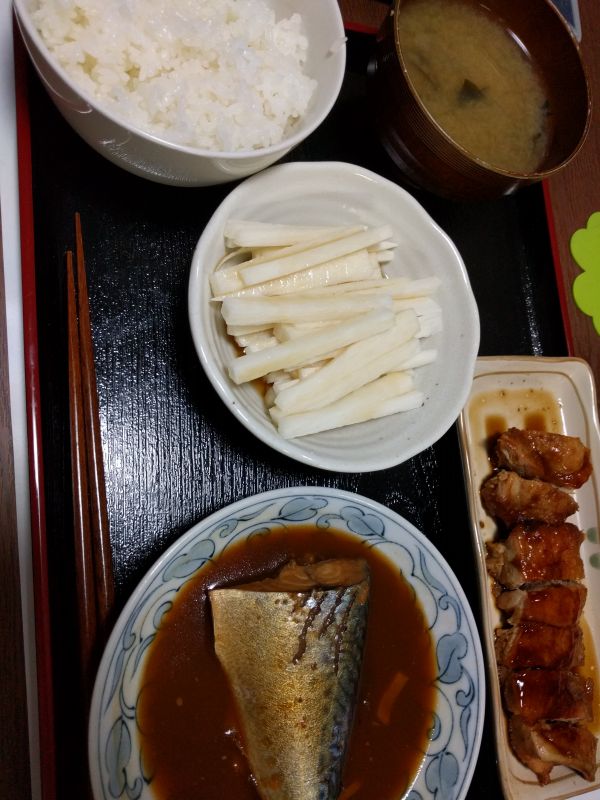 本日の夕食