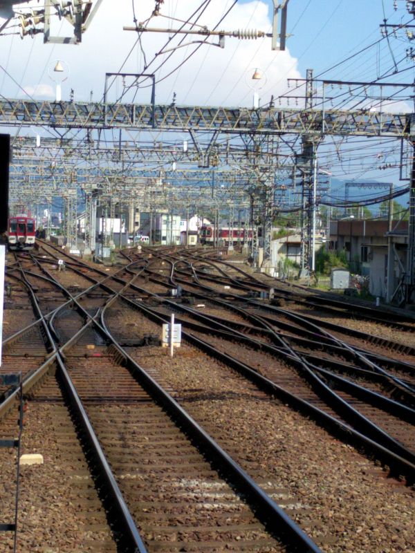 線路の横断