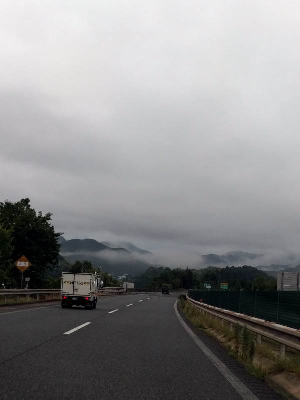 山のもや